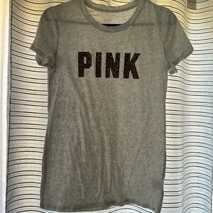 PINK by Victoria’s Secret cheetah print T-shirt